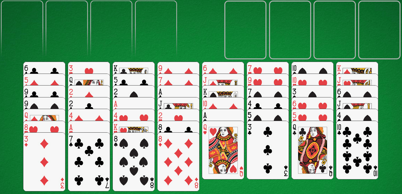 Freecell Solitaire Solitaire-jeueu Jeu En Ligne Gratuit