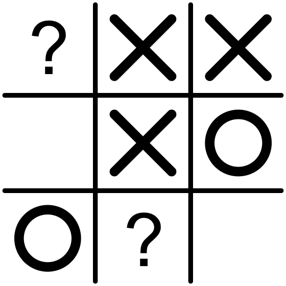 Tic-tac-toe, piège numéro 1
